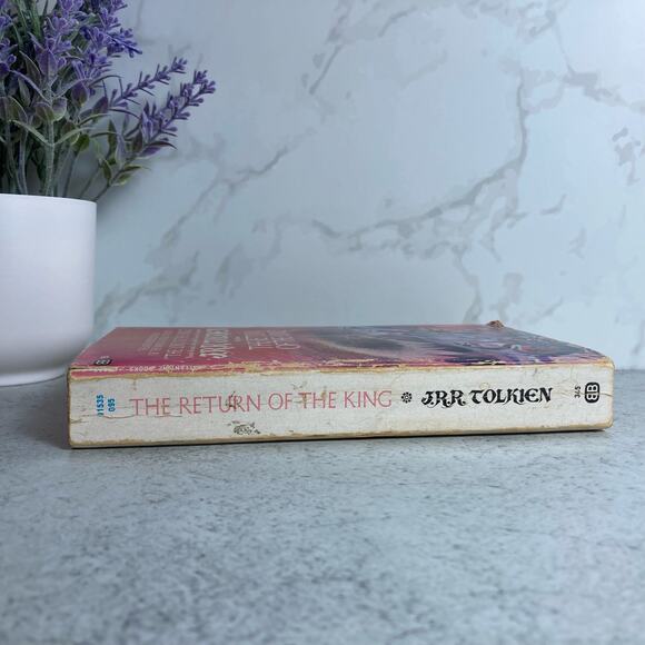 VTG The Return of the King J.R.R. Tolkien Paperback Book Lord Rings Fantasy 70s - Picture 4 of 9